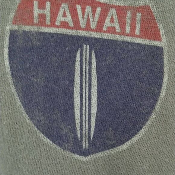 Vintage Hawaii Route One Surfboard by Malibu Shirts, Medium Long-sleeved - Picture 8 of 9